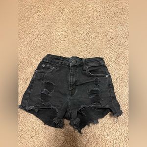 Aeropostale vintage high rise jean shorts